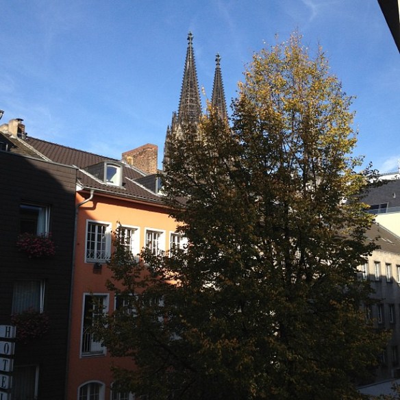 View from hotel room