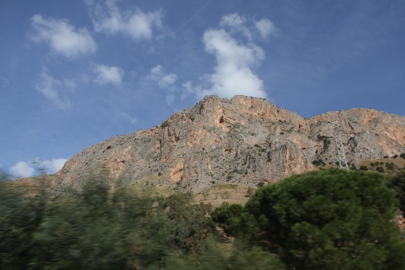 Scenery on the drive from the airport 