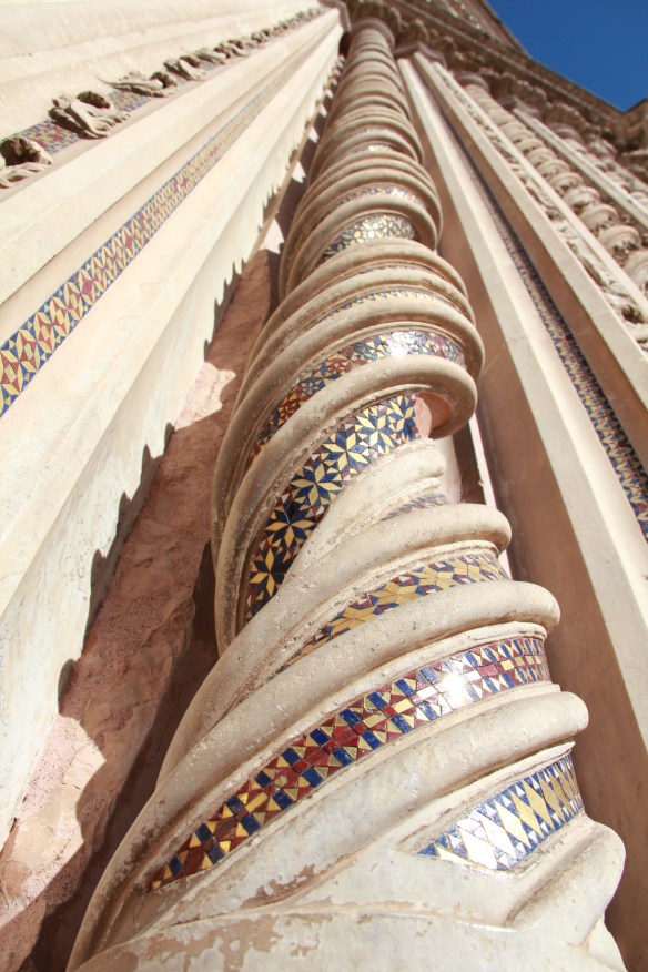 gilded mosaics on the Duomo