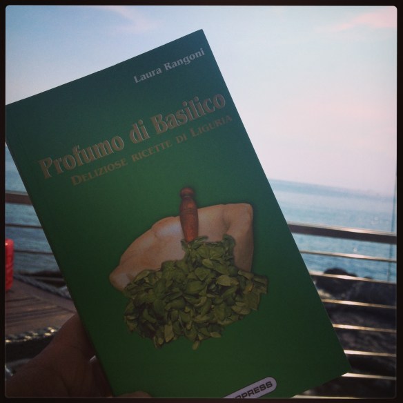 For our last Italian class, we walked down to the sea for aperitivo and Italian conversation.  Our colleague/teacher gave us these wonderful gifts so we can take a bit of Genoa with us!